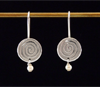 Link to Spiral Earrings by Dancing Circles